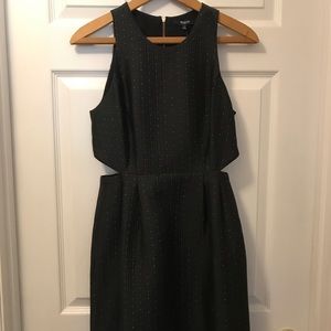 Madewell dress with side cut-outs
